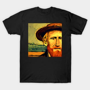 van gogh face vintage T-Shirt